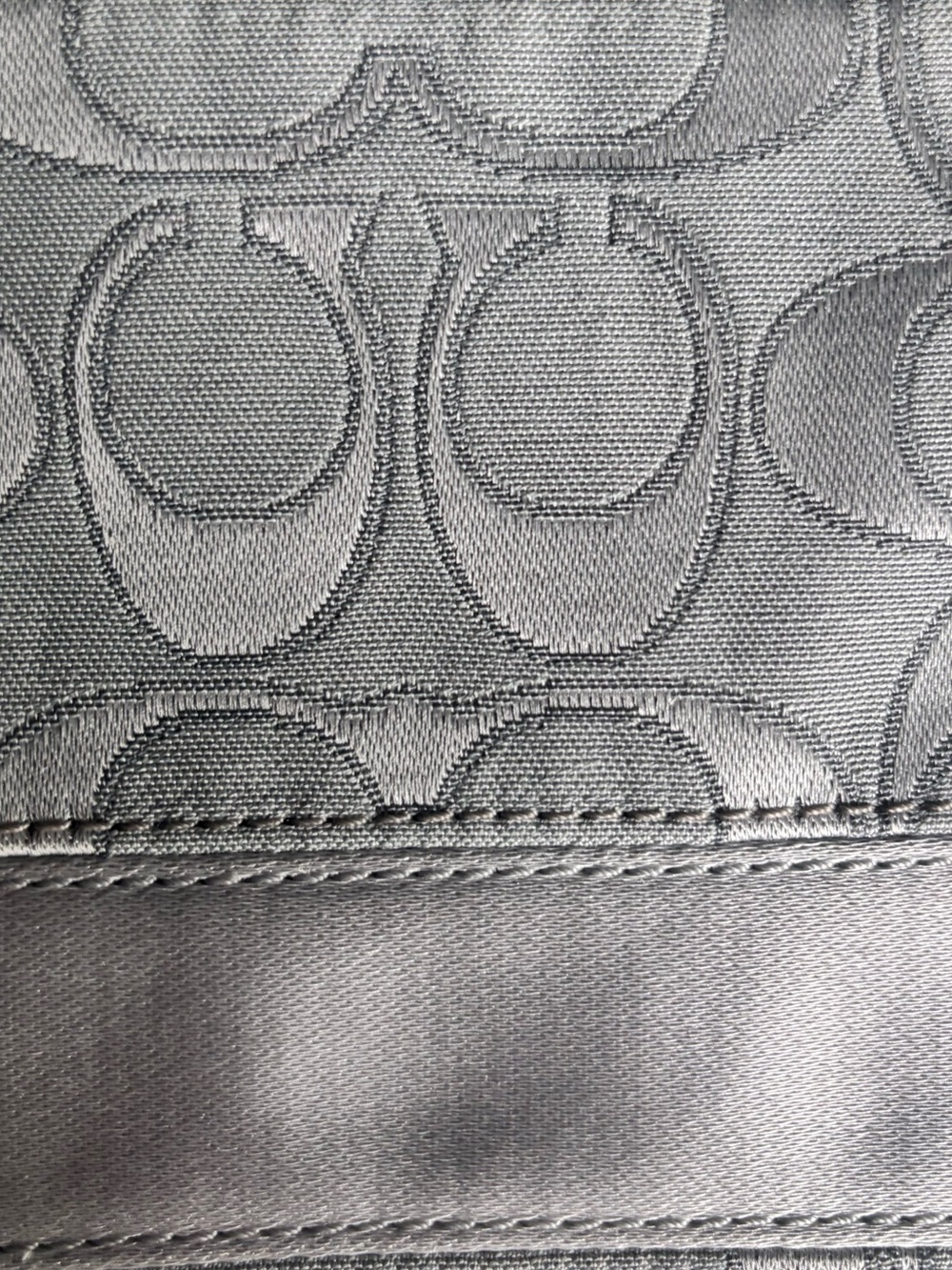 Coach| Silver Wristlet - Picture 2 of 4